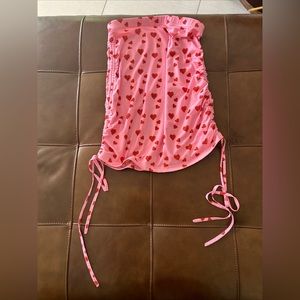 SHEIN adjustable length skirt